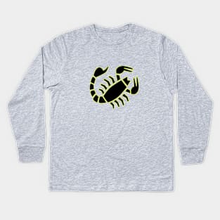 Scorpio sign Kids Long Sleeve T-Shirt